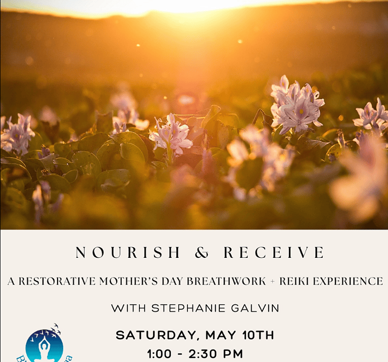 A Restorative Mother’s Day Breathwork + Reiki Experience