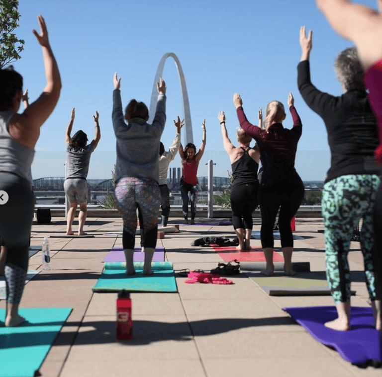 Four Seasons Rooftop Yoga