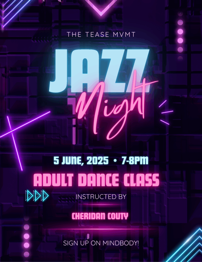 Adult Dance Class – Jazz Night