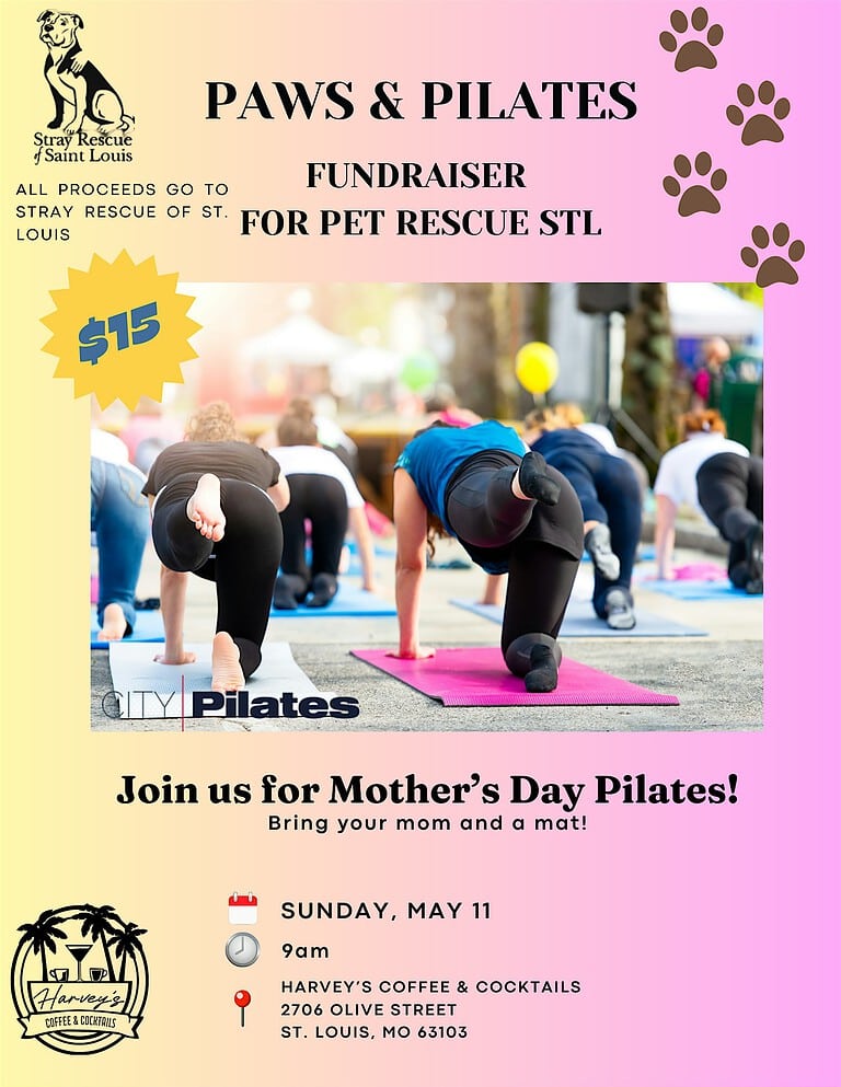 Mother’s Day Paws & Pilates