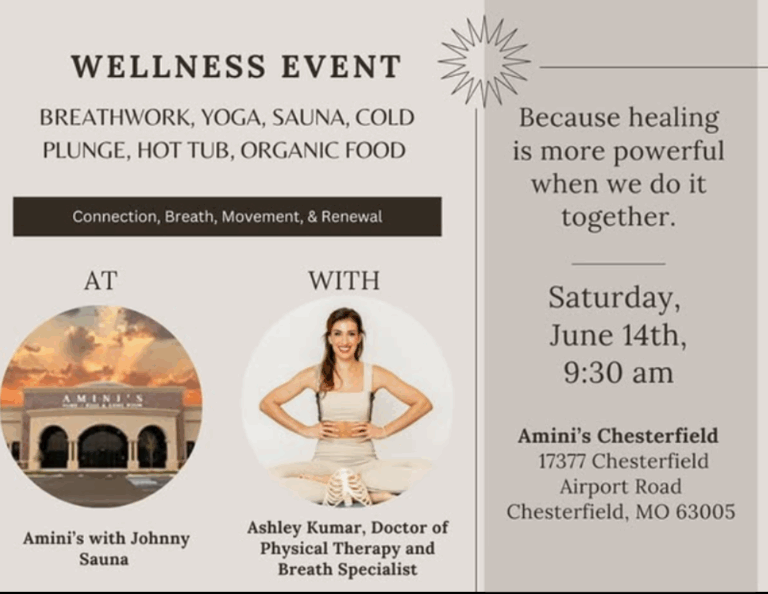 Wellness Event: Sauna, Breathwork, Yoga & More