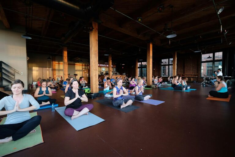 Yoga for STL Tornado Relief at Schlafly Taproom