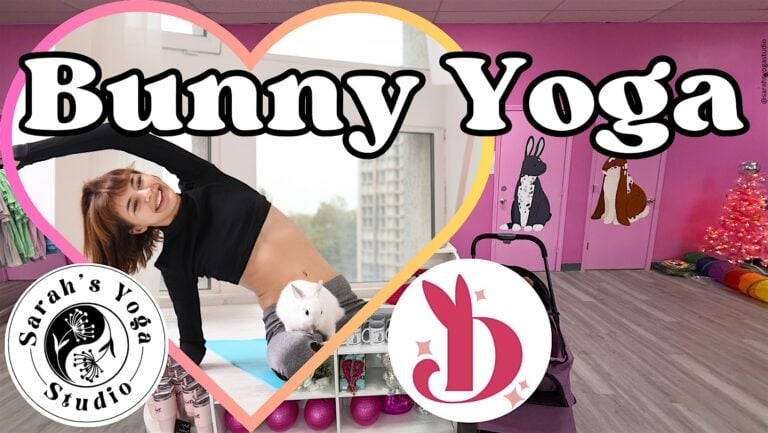 Bunny Yoga at Dolly Dream Home with Sarah’s Yoga Studio