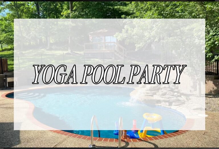 Yoga Pool Party