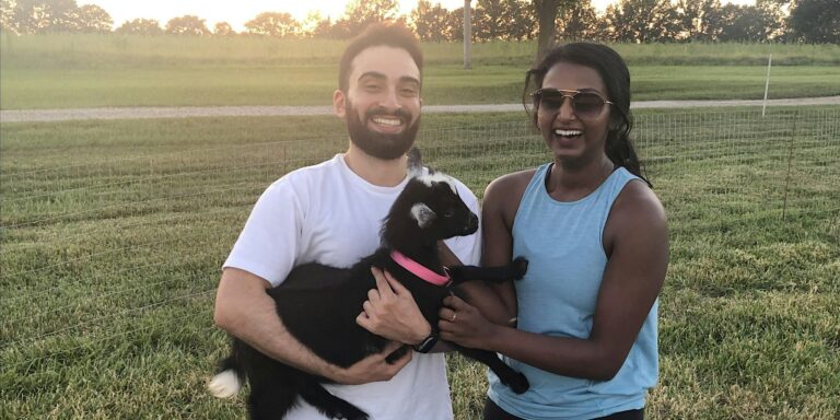 Sunset Goat Yoga at Lucky Dog Farm – Wentzville, MO