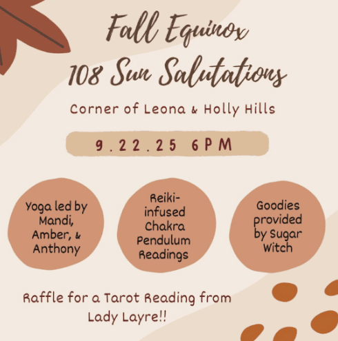 Fall Equinox: 108 Sun Salutations in Carondelet Park