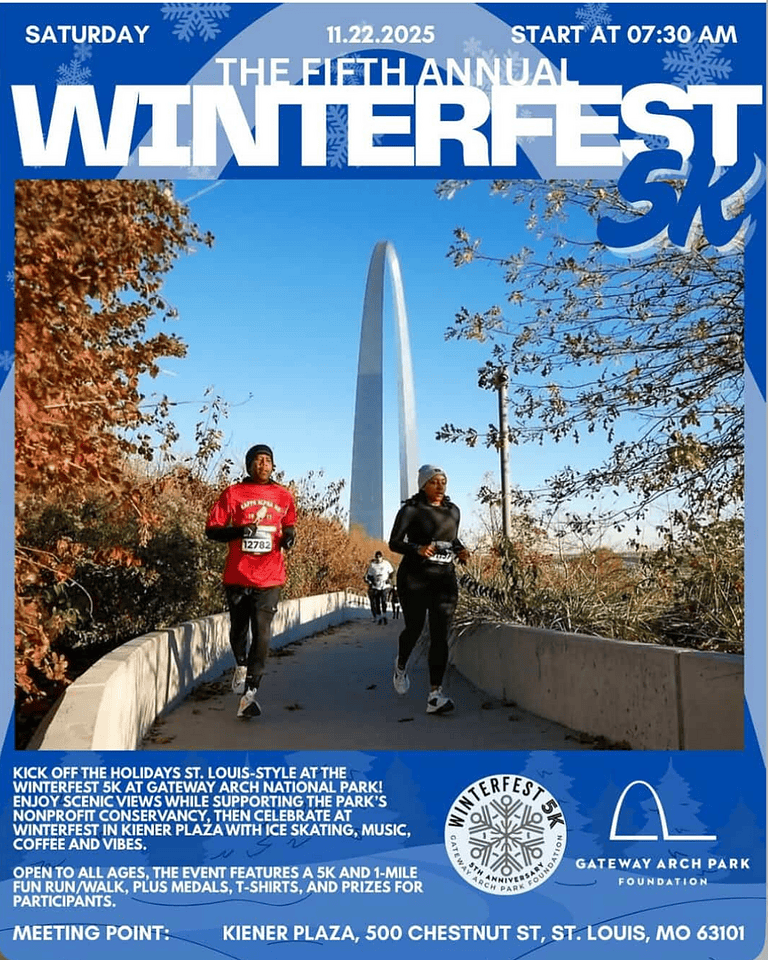 Winterfest 5K with STL Run Crew