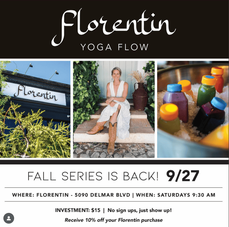 Yoga Flow + Discounted Brunch at Florentin!