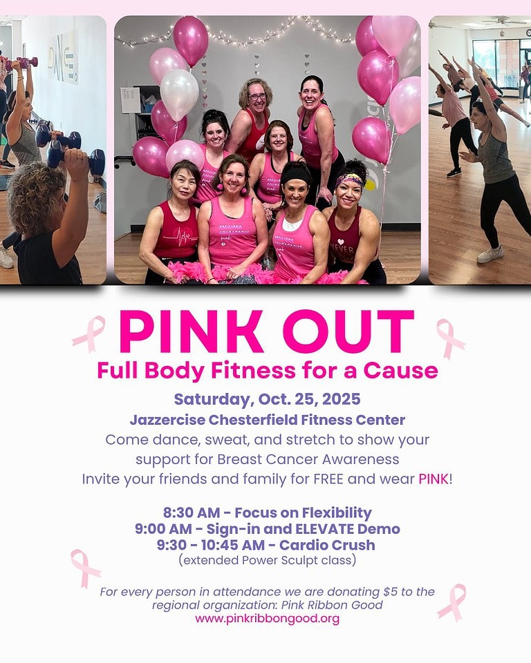 Pink Out – Jazzercise Fitness for a Cause