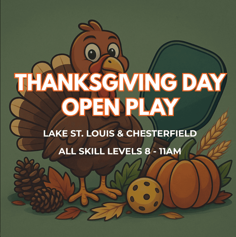 Thanksgiving Open Play Pickleball Party!