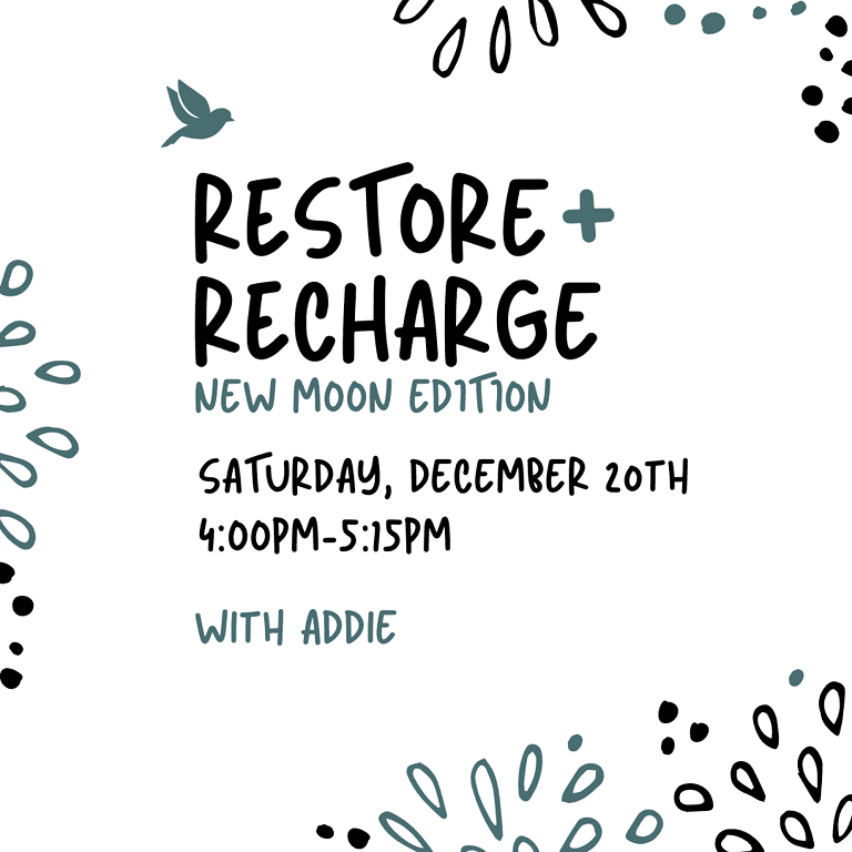 Restore + Recharge