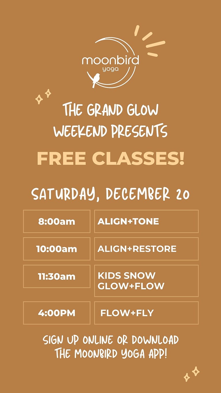 Moonbird Yoga Troy Grand Opening- FREE Classes ALL Weekend