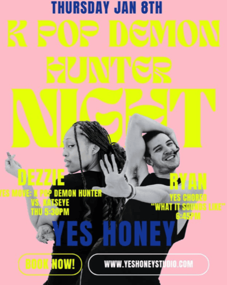 K-Pop Demon Hunters Dance Class – Yes Choreo