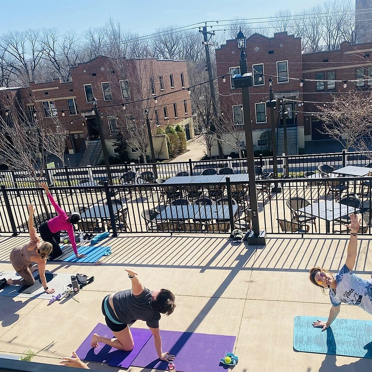 Serenity Saturday: Yoga & Wine @ The Wine Garden