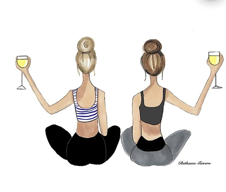 Yoga & UnWINEd at The Wine Garden