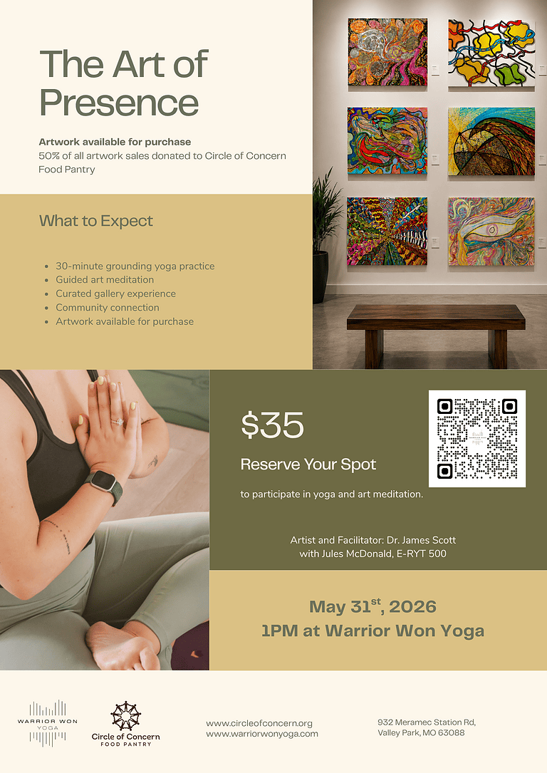 The Art of Presence: Yoga, Meditation & Artwork