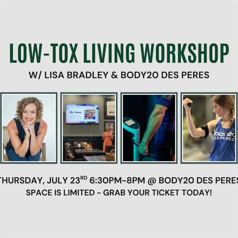 Low-Tox Living Workshop w/ Lisa Bradley & BODY20