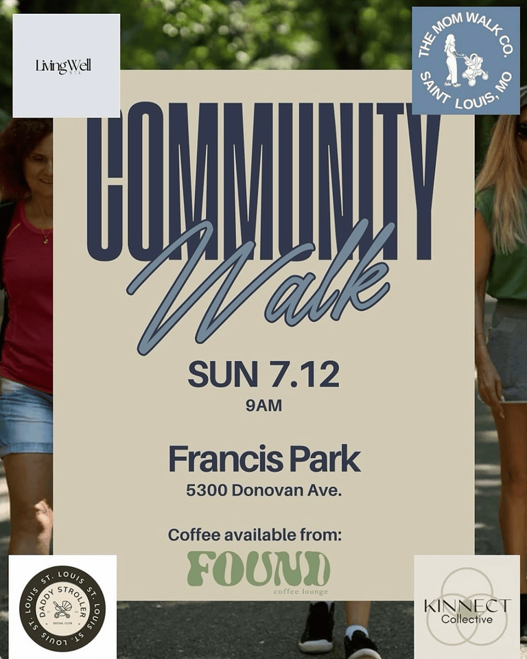 FREE Community Walk with 4 STL Walking Groups
